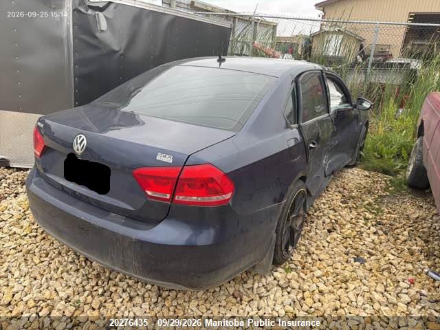 2012 Volkswagen Passat 2.5 მანქანა იყიდება აუქციონზე, vin: 1VWAH7A32CC031054, აუქციონის ნომერი: 20276435
