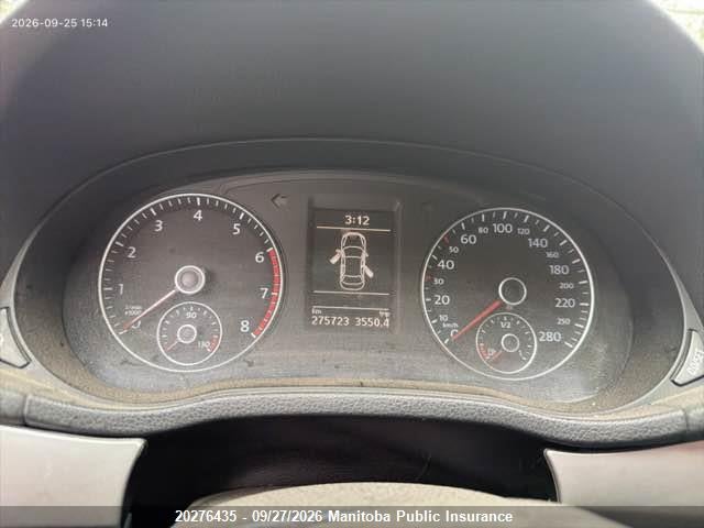 2012 Volkswagen Passat 2.5 მანქანა იყიდება აუქციონზე, vin: 1VWAH7A32CC031054, აუქციონის ნომერი: 20276435