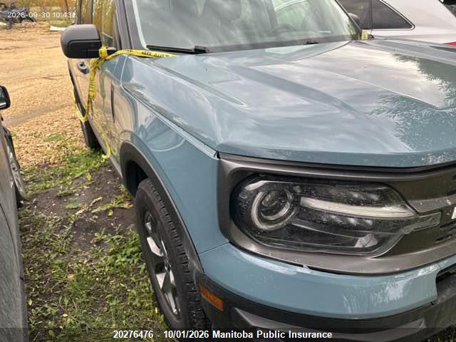 Aukcja sprzedaży 2021 Ford Bronco Sport Badlands, vin: 3FMCR9D96MRA29844, numer aukcji: 20276476