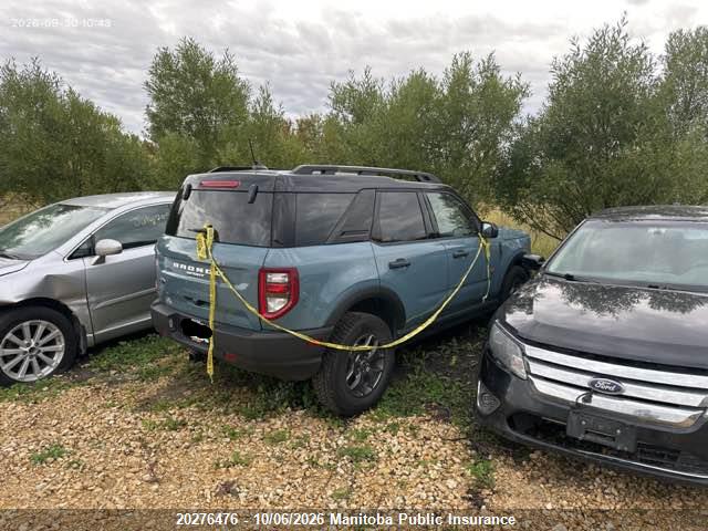 Aukcja sprzedaży 2021 Ford Bronco Sport Badlands, vin: 3FMCR9D96MRA29844, numer aukcji: 20276476