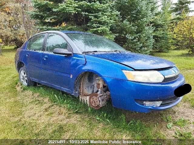 2003 Saturn Ion მანქანა იყიდება აუქციონზე, vin: 1G8AL52F33Z204067, აუქციონის ნომერი: 20276491