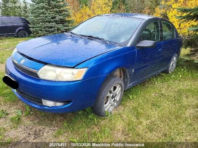 Aukcja sprzedaży 2003 Saturn Ion, vin: 1G8AL52F33Z204067, numer aukcji: 20276491