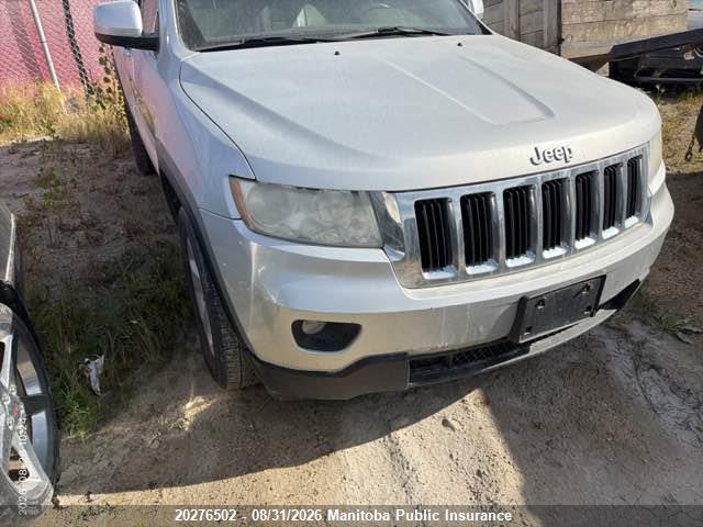 20276502 :رقم المزاد ، 1C4RJFAGXCC315233 vin ، 2012 Jeep Grand Cherokee Laredo مزاد بيع