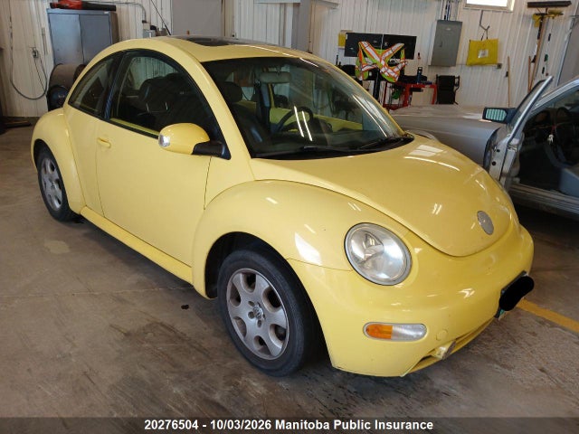 2003 Volkswagen New Beetle Gls მანქანა იყიდება აუქციონზე, vin: 3VWCK21C13M437127, აუქციონის ნომერი: 20276504