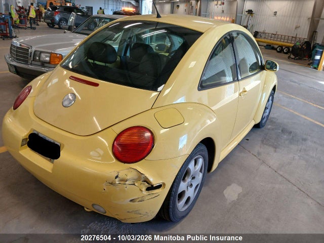 2003 Volkswagen New Beetle Gls მანქანა იყიდება აუქციონზე, vin: 3VWCK21C13M437127, აუქციონის ნომერი: 20276504