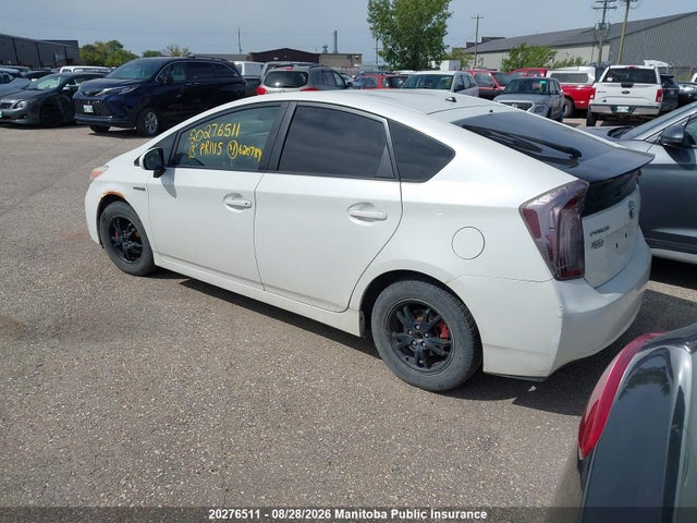 20276511 :رقم المزاد ، JTDKN3DU1D1620784 vin ، 2013 Toyota Prius مزاد بيع