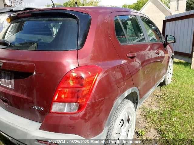 Chevrolet TRAX LS 2015 3GNCJKSBXFL180160 Image 4