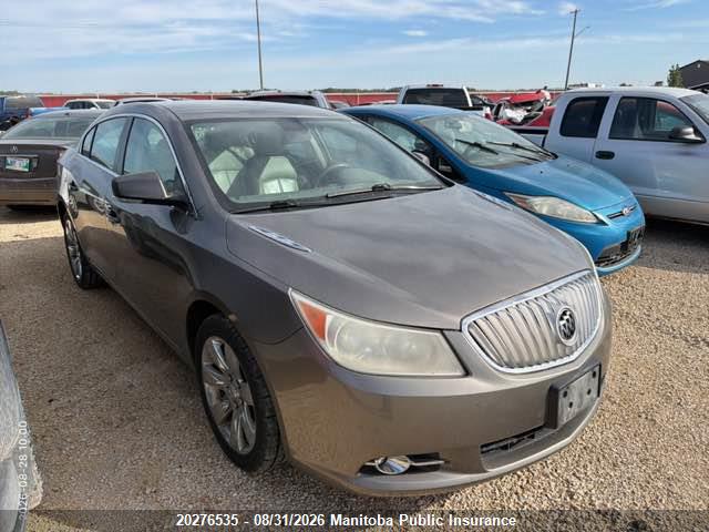 20276535 :رقم المزاد ، 1G4GC5EG5AF202349 vin ، 2010 Buick Lacrosse Cx V6 مزاد بيع