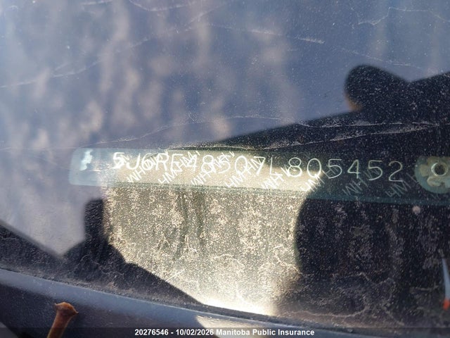 20276546 :رقم المزاد ، 5J6RE48507L805452 vin ، 2007 Honda Cr-v Ex مزاد بيع