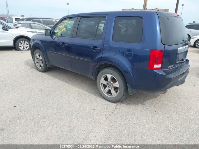 Продаж на аукціоні авто 2013 Honda Pilot Ex-l, vin: 5FNYF4H57DB059997, номер лоту: 20276554