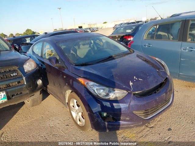 2013 Hyundai Elantra Gls მანქანა იყიდება აუქციონზე, vin: 5NPDH4AEXDH264511, აუქციონის ნომერი: 20276562