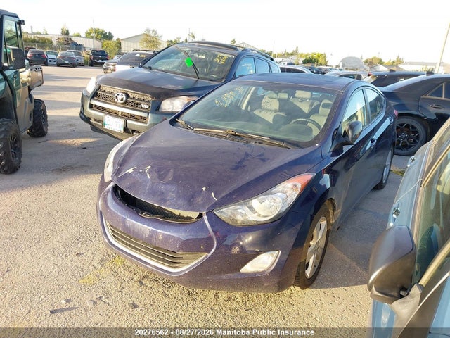 2013 Hyundai Elantra Gls მანქანა იყიდება აუქციონზე, vin: 5NPDH4AEXDH264511, აუქციონის ნომერი: 20276562