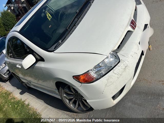 Aukcja sprzedaży 2008 Honda Civic Si, vin: 2HGFG21588H100142, numer aukcji: 20276567
