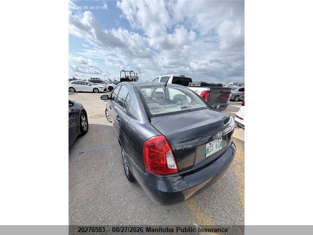 2010 Hyundai Accent Gl მანქანა იყიდება აუქციონზე, vin: KMHCN4BC5AU435082, აუქციონის ნომერი: 20276583