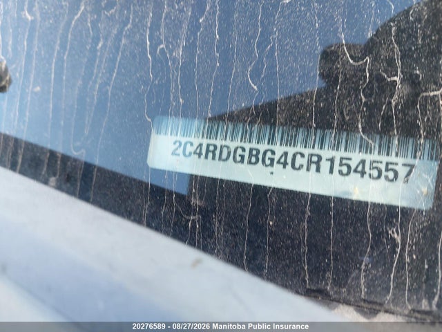 Продажа на аукционе авто 2012 Dodge Grand Caravan Se, vin: 2C4RDGBG4CR154557, номер лота: 20276589