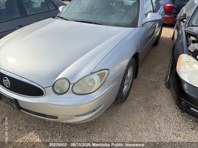 20276602 :رقم المزاد ، 2G4WJ532251335608 vin ، 2005 Buick Allure Cxl مزاد بيع
