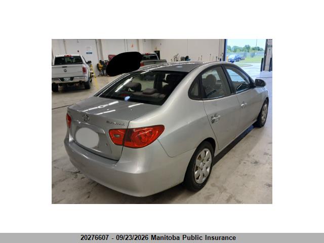 20276607 :رقم المزاد ، KMHDU45D67U261124 vin ، 2007 Hyundai Elantra Gl مزاد بيع