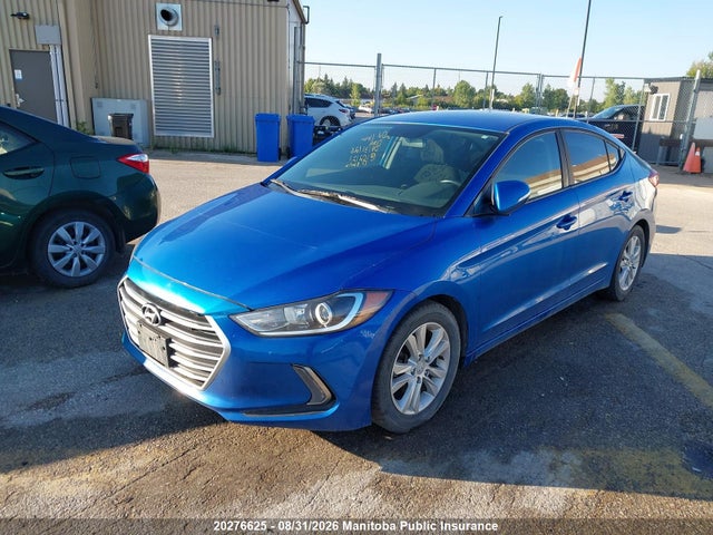 20276625 :رقم المزاد ، KMHD84LF3HU102121 vin ، 2017 Hyundai Elantra Gl مزاد بيع