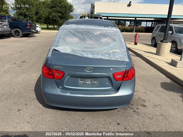 2009 Hyundai Elantra Gl მანქანა იყიდება აუქციონზე, vin: KMHDU45D59U711901, აუქციონის ნომერი: 20276628