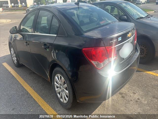 Продаж на аукціоні авто 2011 Chevrolet Cruze Lt Turbo, vin: 1G1PF5S98B7197203, номер лоту: 20276639