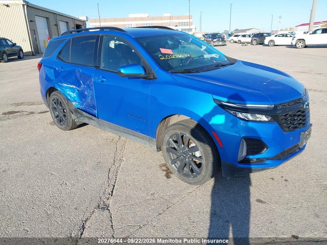 20276644 :رقم المزاد ، 3GNAXWEG7RS110372 vin ، 2024 Chevrolet Equinox Rs مزاد بيع