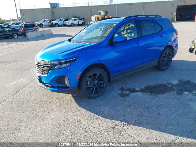 Aukcja sprzedaży 2024 Chevrolet Equinox Rs, vin: 3GNAXWEG7RS110372, numer aukcji: 20276644