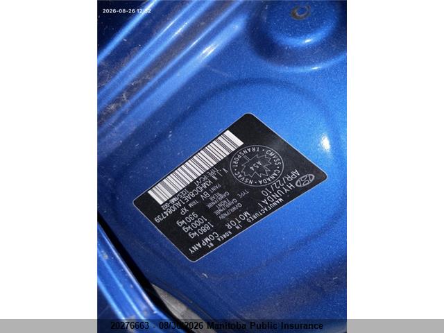 20276663 :رقم المزاد ، KMHDC8AE1AU084739 vin ، 2010 Hyundai Elantra Touring Gls مزاد بيع