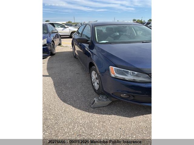 20276666 :رقم المزاد ، 3VW2K7AJ9DM440186 vin ، 2013 Volkswagen Jetta 2.0 مزاد بيع