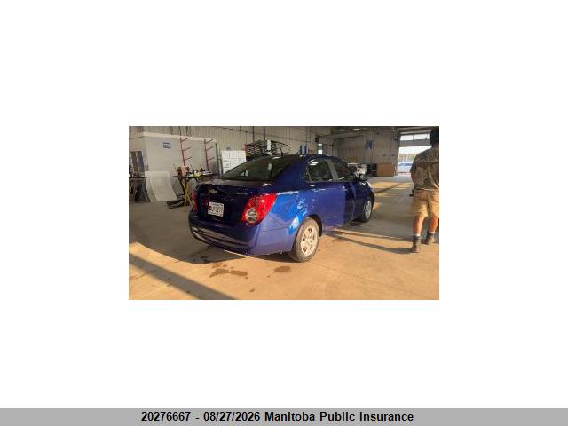 Продаж на аукціоні авто 2013 Chevrolet Sonic Ls, vin: 1G1JA5EH7D4194028, номер лоту: 20276667