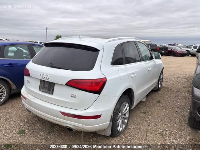 2014 Audi Q5 V6 Tdi მანქანა იყიდება აუქციონზე, vin: WA1LMCFP0EA032238, აუქციონის ნომერი: 20276680