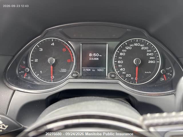 2014 Audi Q5 V6 Tdi მანქანა იყიდება აუქციონზე, vin: WA1LMCFP0EA032238, აუქციონის ნომერი: 20276680