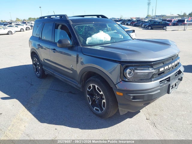 20276687 :رقم المزاد ، 3FMCR9C60RRE97308 vin ، 2024 Ford Bronco Sport Outer Banks مزاد بيع