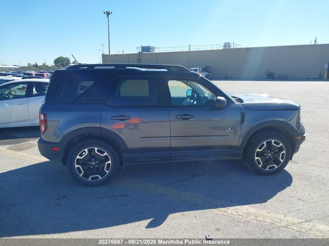 20276687 :رقم المزاد ، 3FMCR9C60RRE97308 vin ، 2024 Ford Bronco Sport Outer Banks مزاد بيع