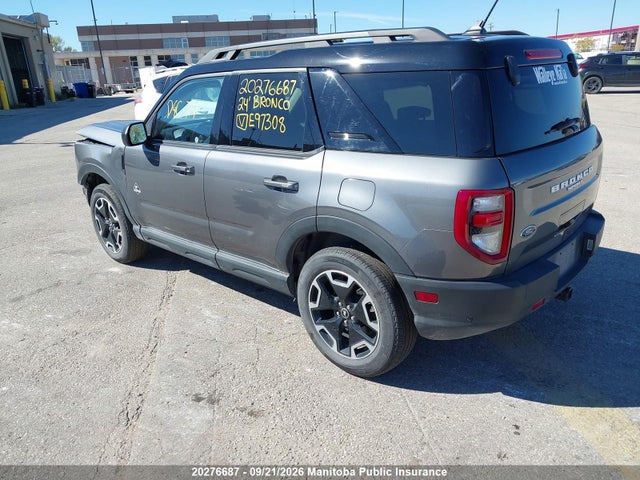 20276687 :رقم المزاد ، 3FMCR9C60RRE97308 vin ، 2024 Ford Bronco Sport Outer Banks مزاد بيع