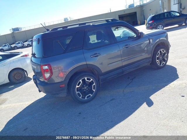 20276687 :رقم المزاد ، 3FMCR9C60RRE97308 vin ، 2024 Ford Bronco Sport Outer Banks مزاد بيع