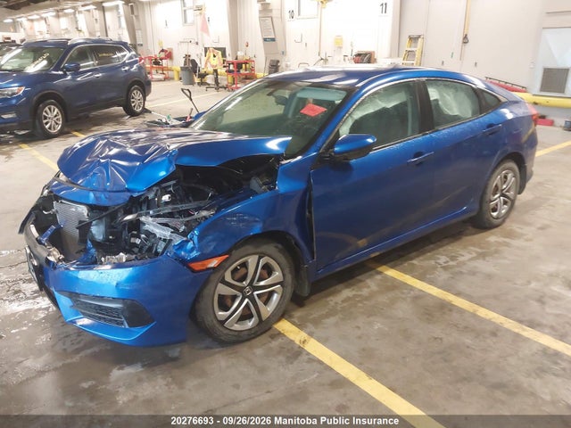 Honda Civic Lx 2017 2HGFC2F55HH007650 Image 2