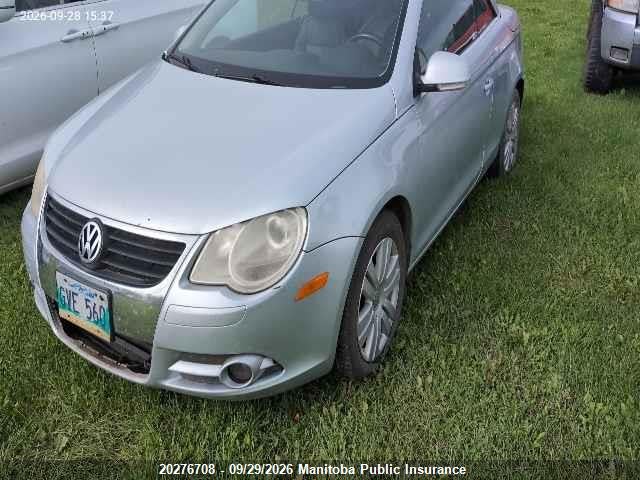 2007 Volkswagen Eos 2.0t მანქანა იყიდება აუქციონზე, vin: WVWBA71F37V004199, აუქციონის ნომერი: 20276708