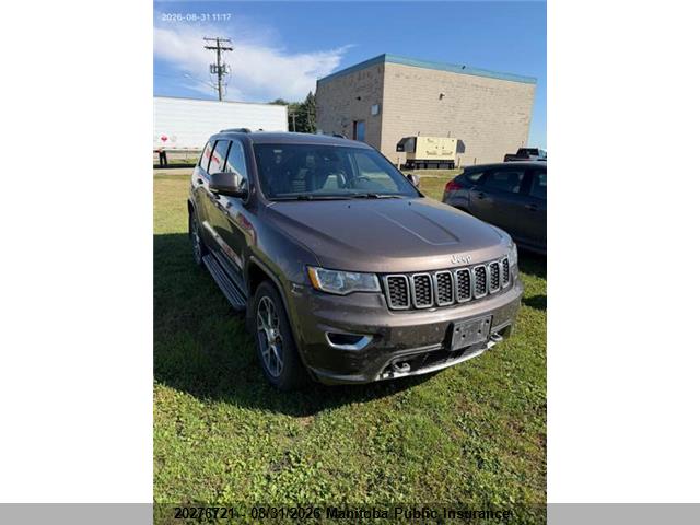 20276721 :رقم المزاد ، 1C4RJFBGXJC164857 vin ، 2018 Jeep Grand Cherokee Limited مزاد بيع