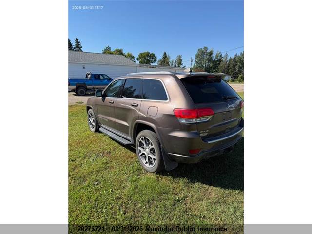 2018 Jeep Grand Cherokee Limited მანქანა იყიდება აუქციონზე, vin: 1C4RJFBGXJC164857, აუქციონის ნომერი: 20276721