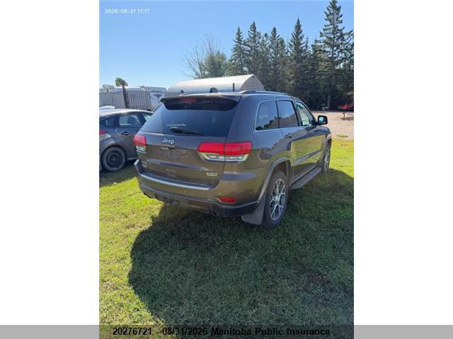 2018 Jeep Grand Cherokee Limited მანქანა იყიდება აუქციონზე, vin: 1C4RJFBGXJC164857, აუქციონის ნომერი: 20276721