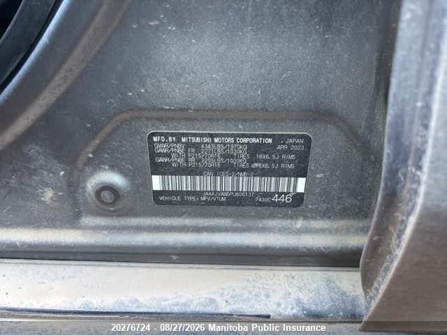Продаж на аукціоні авто 2023 Mitsubishi Rvr Se, vin: JA4AJVAW0PU606137, номер лоту: 20276724