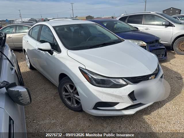 Продаж на аукціоні авто 2016 Chevrolet Cruze Lt Turbo, vin: 3G1BE5SM4GS599603, номер лоту: 20276732