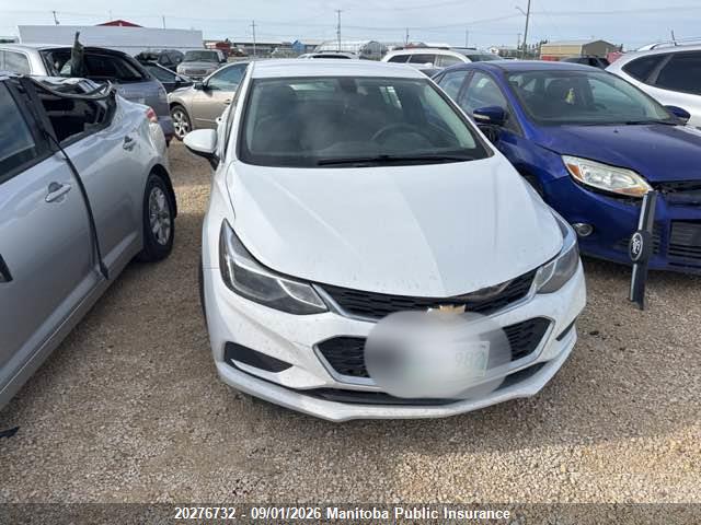 Продаж на аукціоні авто 2016 Chevrolet Cruze Lt Turbo, vin: 3G1BE5SM4GS599603, номер лоту: 20276732