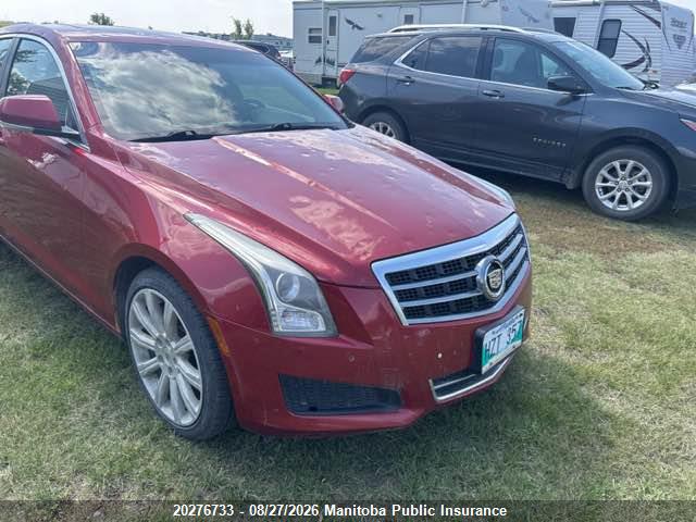 20276733 :رقم المزاد ، 1G6AH5RX0E0160495 vin ، 2014 Cadillac Ats Turbo مزاد بيع