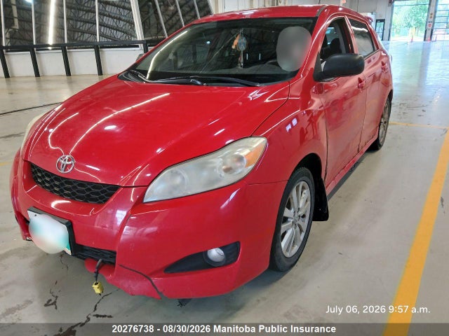 2009 Toyota Matrix მანქანა იყიდება აუქციონზე, vin: 2T1KU40E19C136060, აუქციონის ნომერი: 20276738