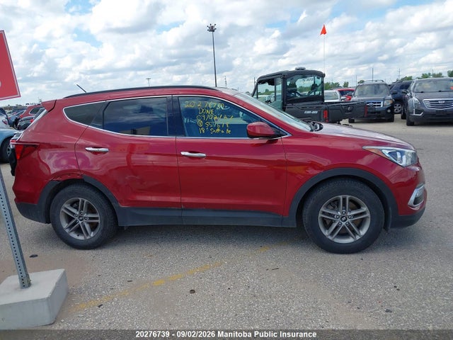 20276739 :رقم المزاد ، 5XYZTDLB7JG557678 vin ، 2018 Hyundai Santa Fe Sport مزاد بيع