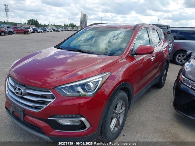 20276739 :رقم المزاد ، 5XYZTDLB7JG557678 vin ، 2018 Hyundai Santa Fe Sport مزاد بيع