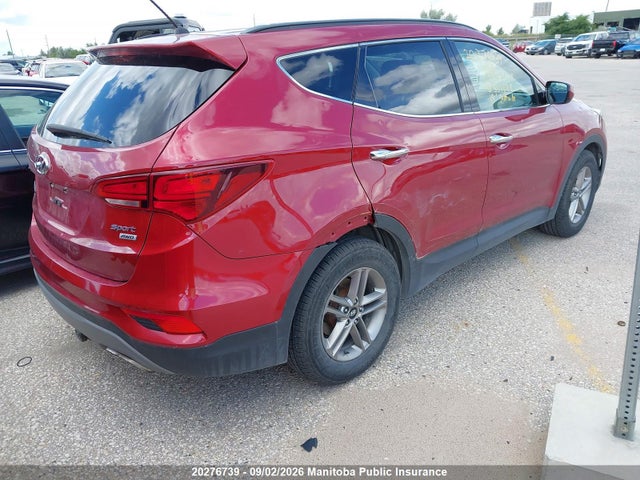 20276739 :رقم المزاد ، 5XYZTDLB7JG557678 vin ، 2018 Hyundai Santa Fe Sport مزاد بيع