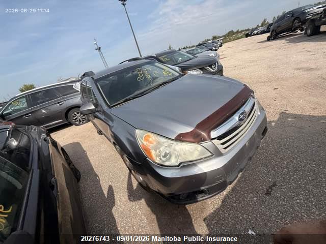 20276743 :رقم المزاد ، 4S4BRGBC8B3366915 vin ، 2011 Subaru Outback 2.5i مزاد بيع
