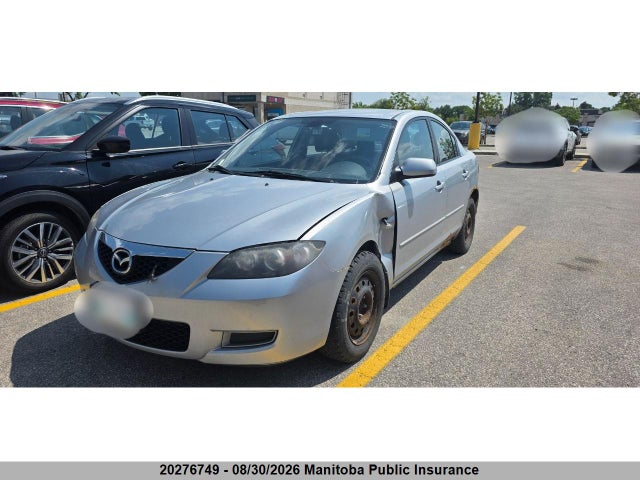 Продаж на аукціоні авто 2007 Mazda 3 Mazda Gs, vin: JM1BK32FX71658404, номер лоту: 20276749